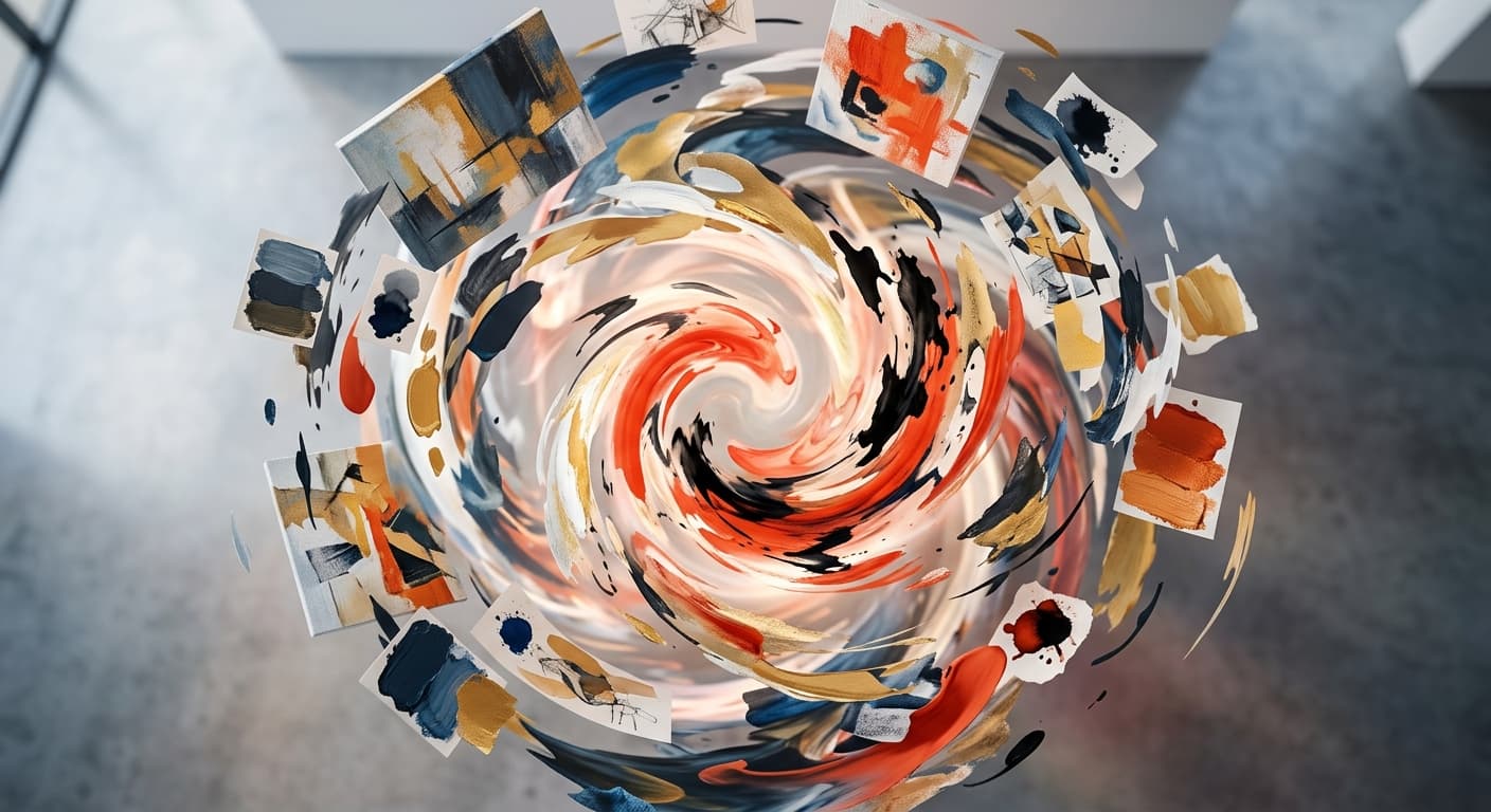 Dynamic and Curated Artwork Pool